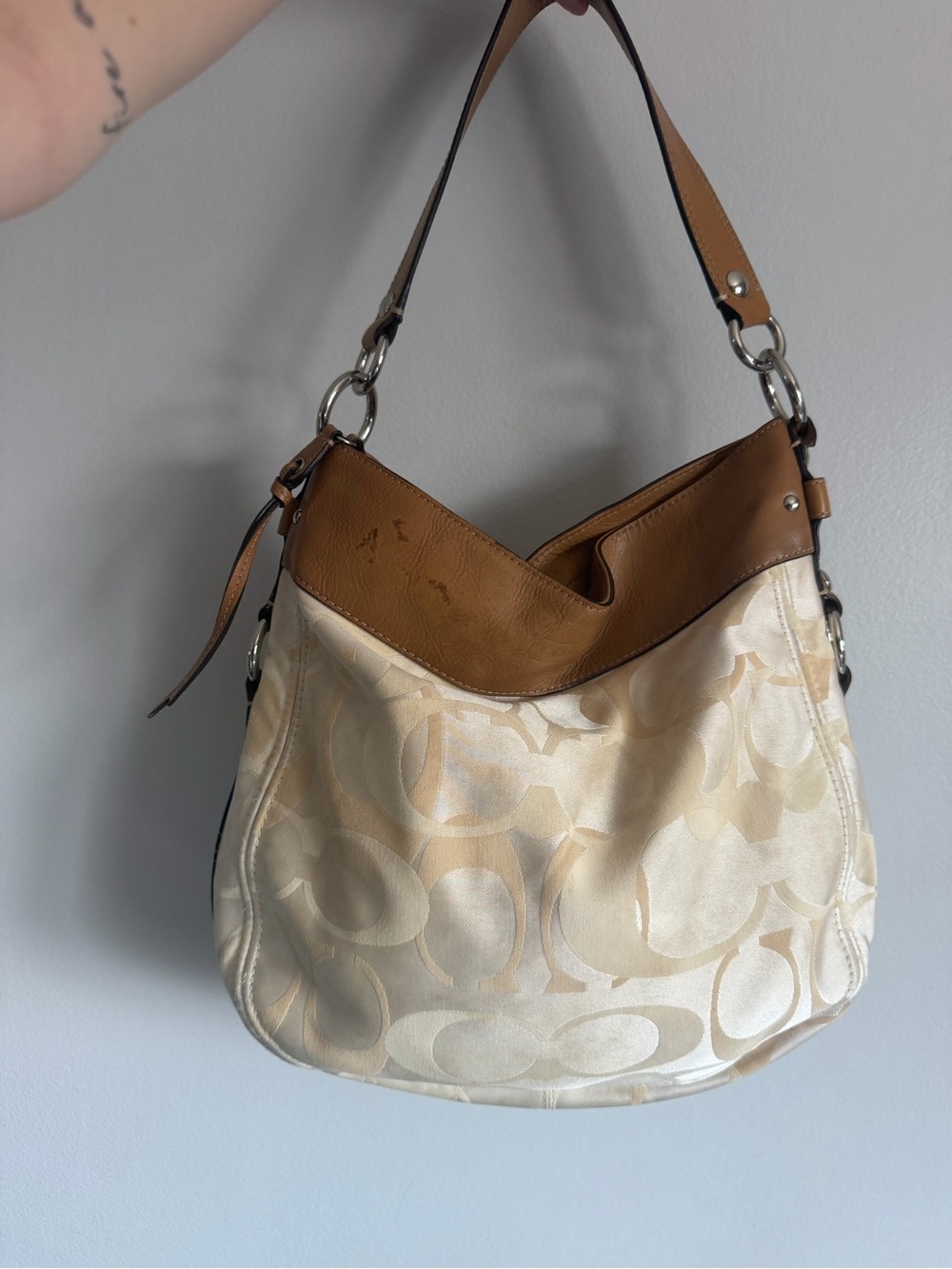 Coach Large Zoe Hobo Bag